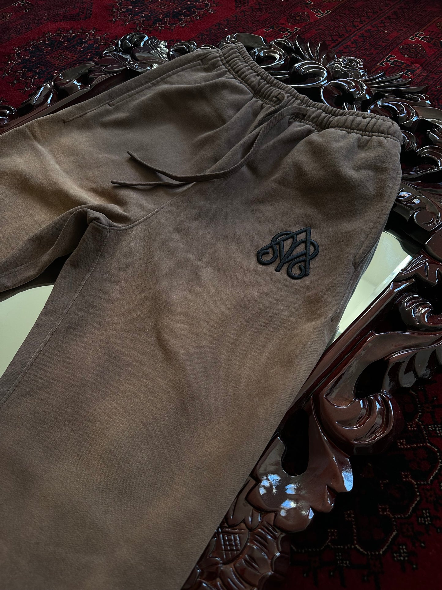 Sweatpants 450 GSM brown